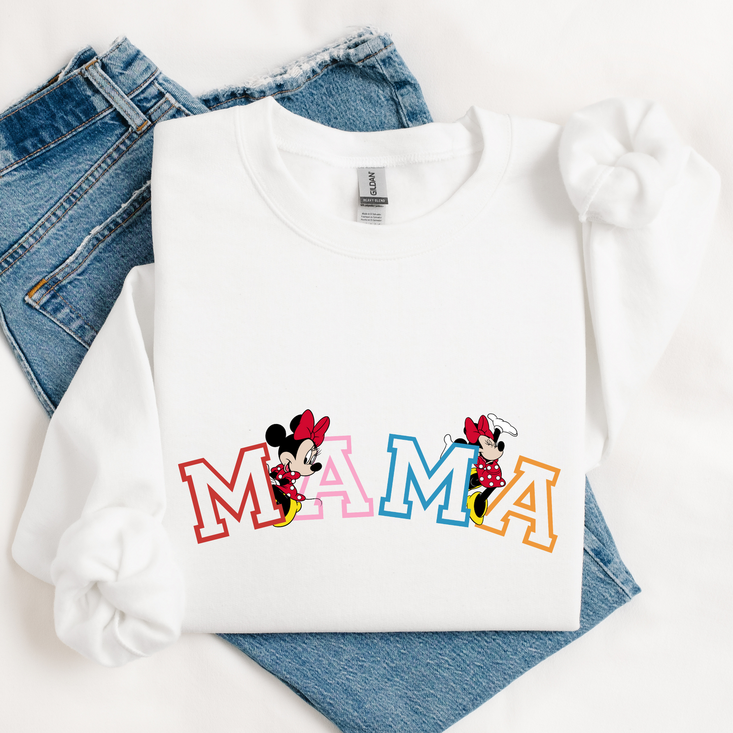 _Minnie_Mama Sweatshirt - Mother's Day Gift