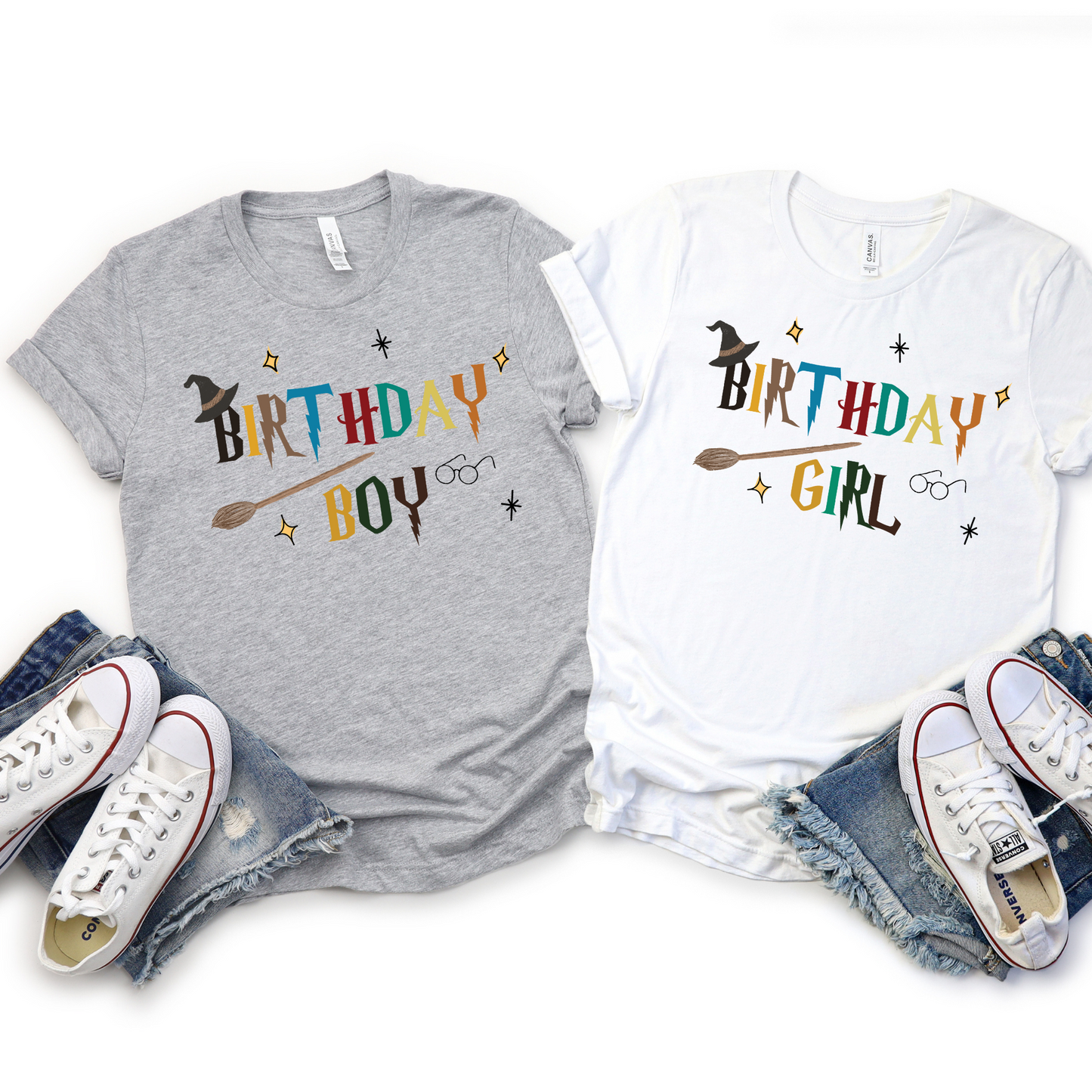 Magic Wizard Birthday Shirts, Magic Birthday Gifts For Her, Wizard Birthday Tee, Birthday Girl Shirt, Birthday Boy Shirt.