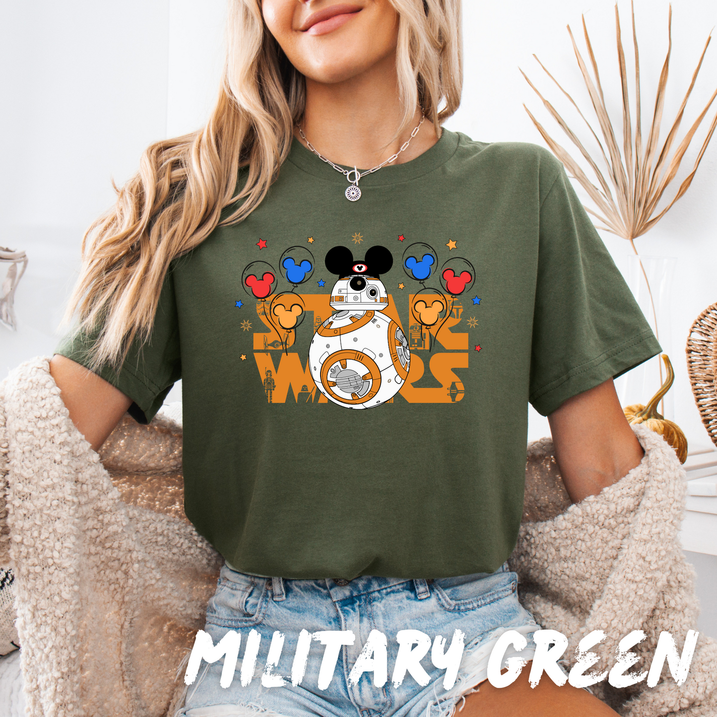 Star-Wars-Mickey-Ears-Matching Shirts adults and kids