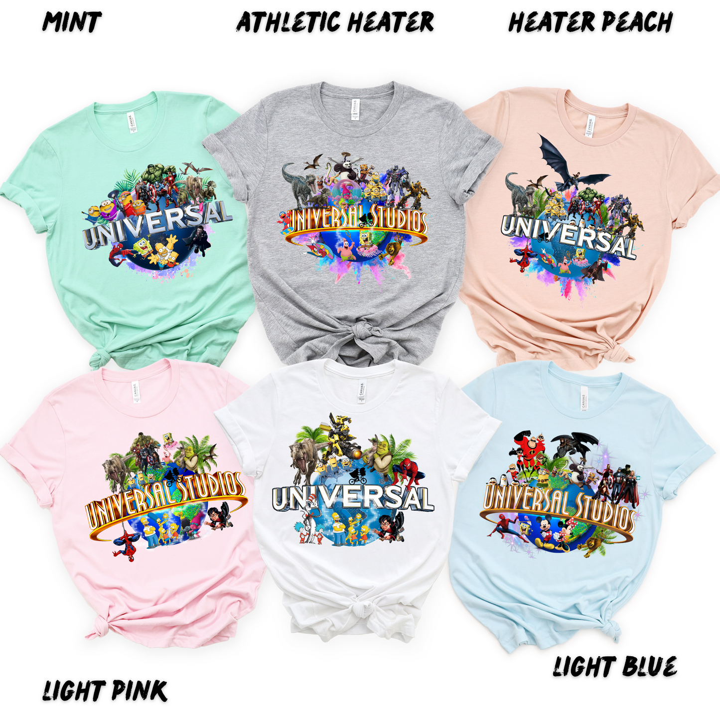 Universal_Studios Family Matching Shirts