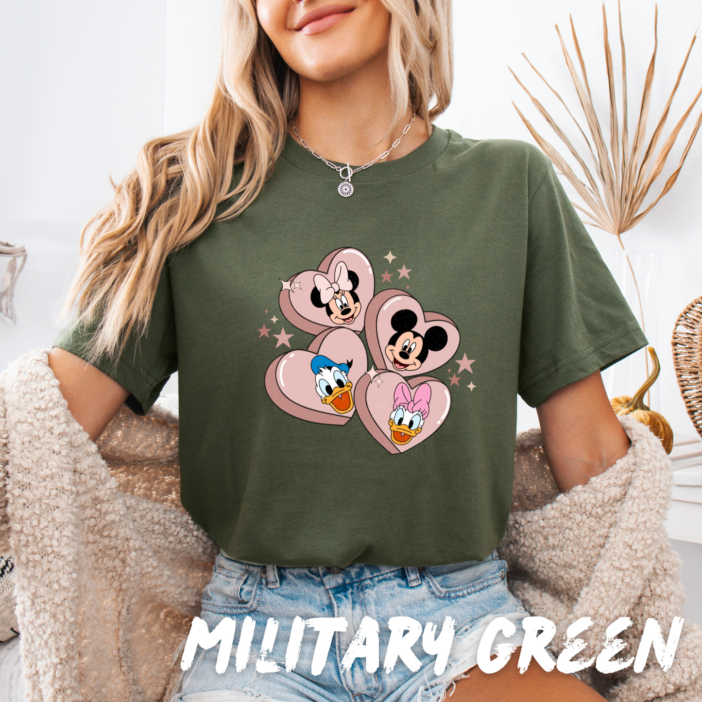 Cute Hearts Valentine Shirt for Adults and Kids
