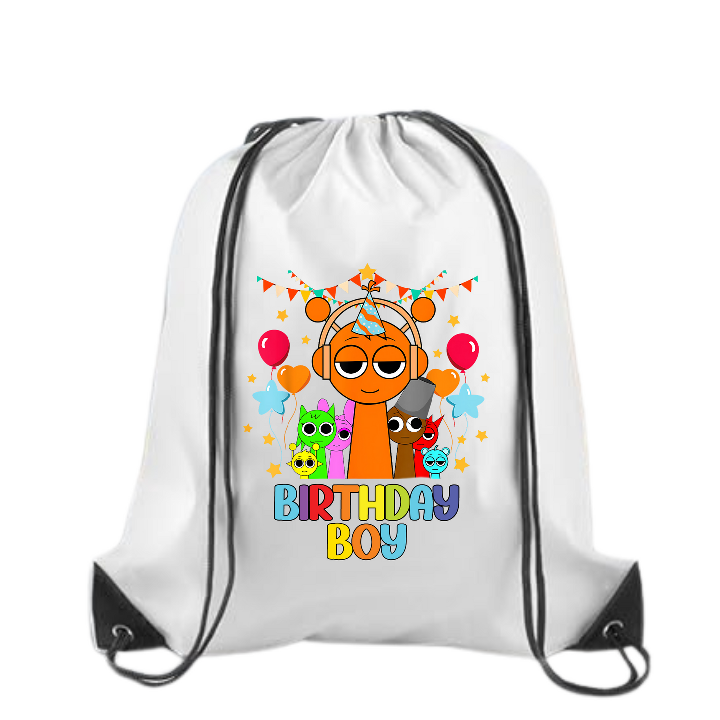 Sprunki_Drawstring Custom Backpack