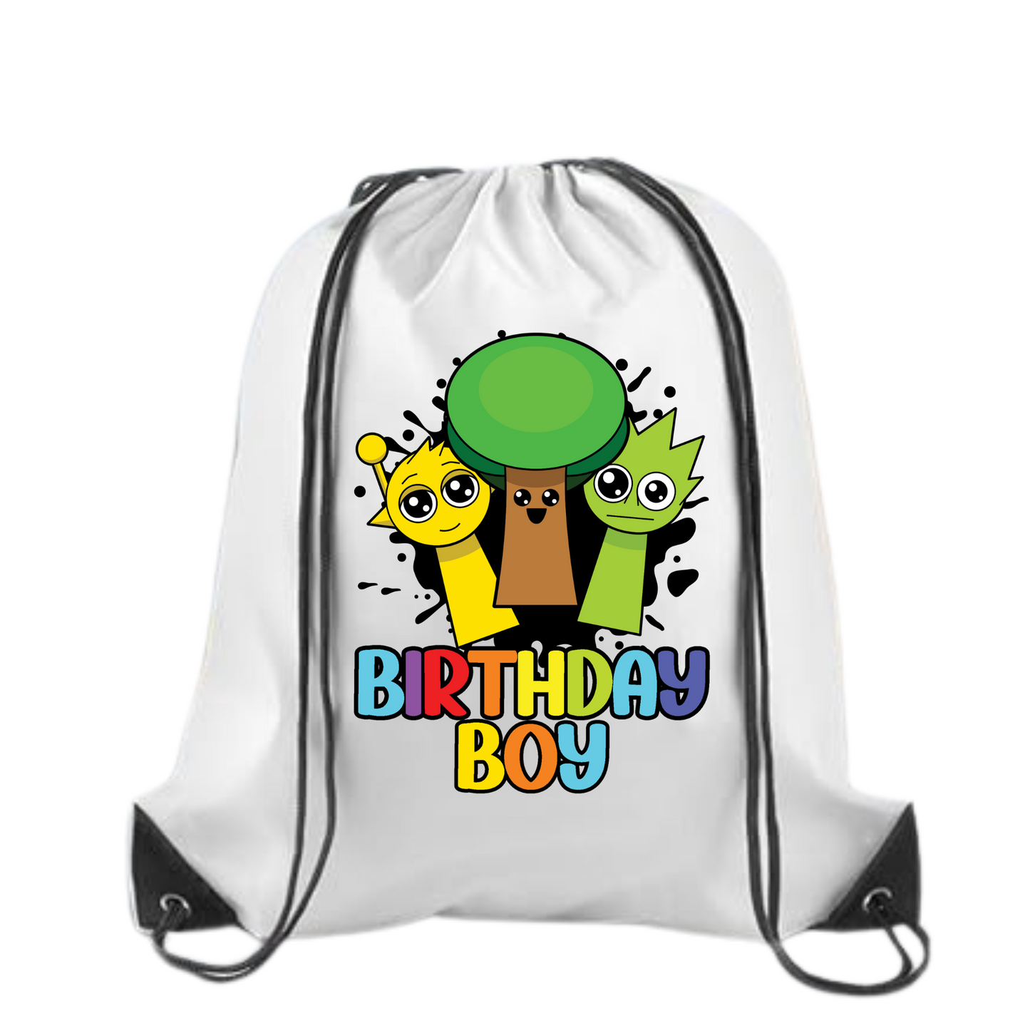 Sprunki_Drawstring Custom Backpack