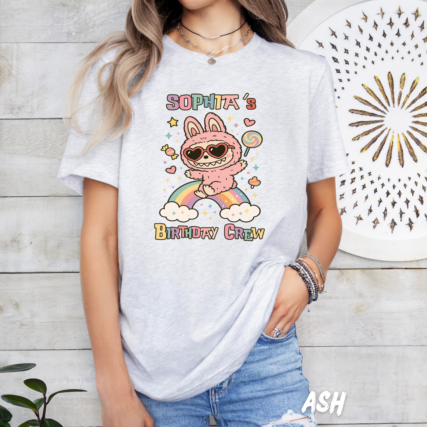 _Labubu_ Birthday T-Shirts - Kawaii Bunny Shirts - Cute Kids Shirt