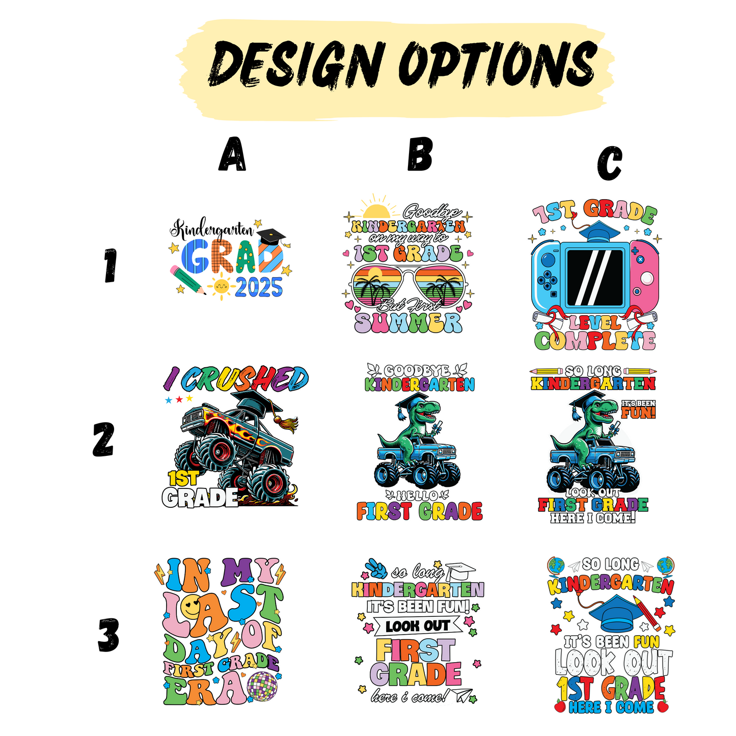 Kinder Graduation Shirt 2025 - Matching Family Shirts for Adults and Kids