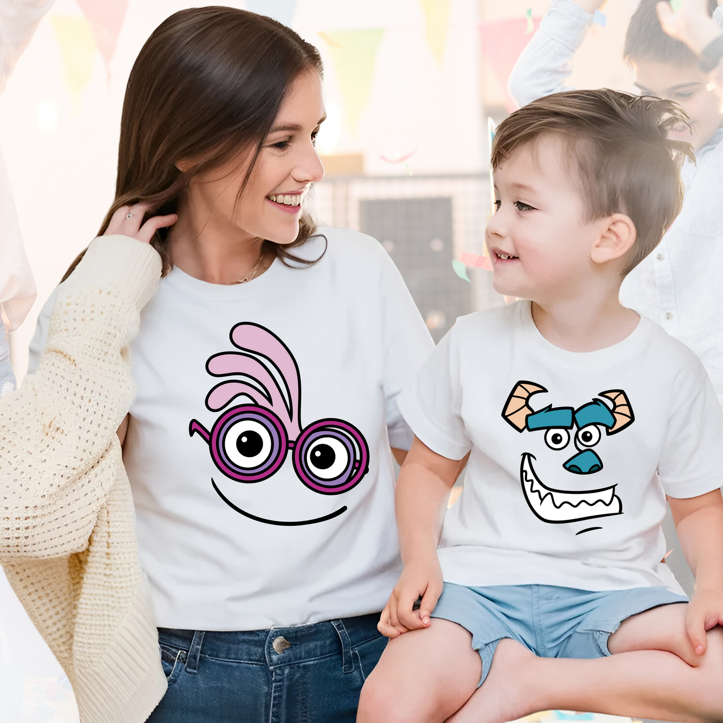 Monster_Inc_Matching Shirts adults and kids