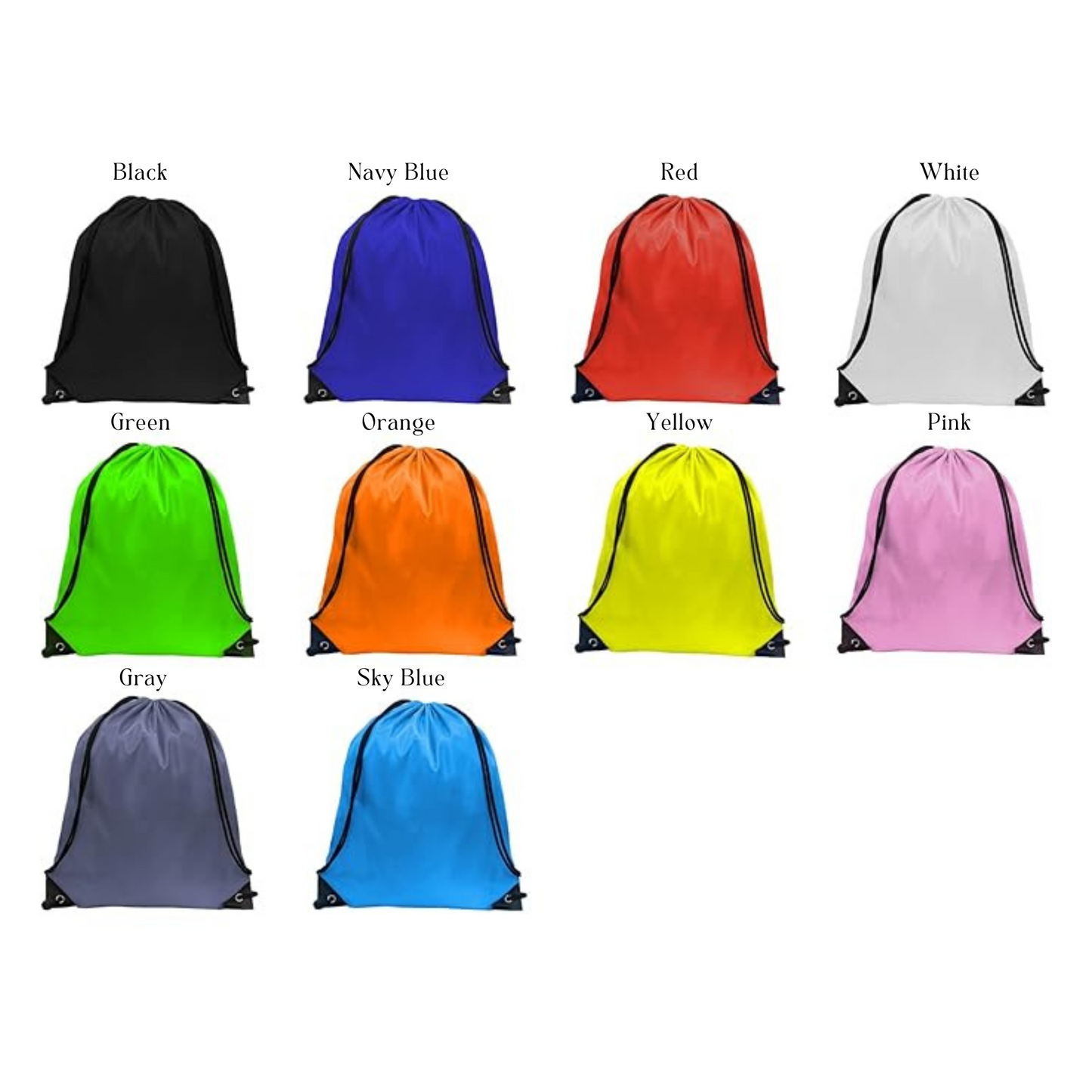Sprunki_Drawstring Custom Backpack