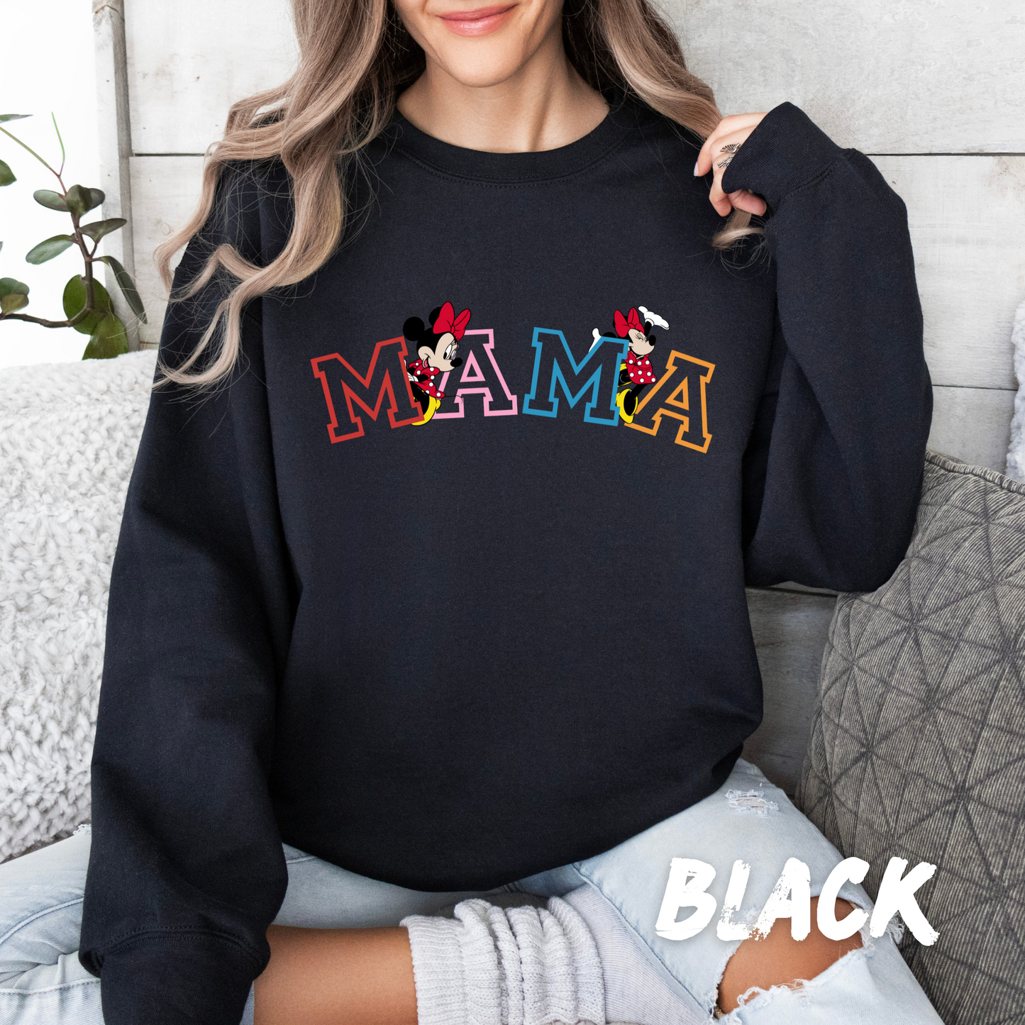 _Minnie_Mama Sweatshirt - Mother's Day Gift