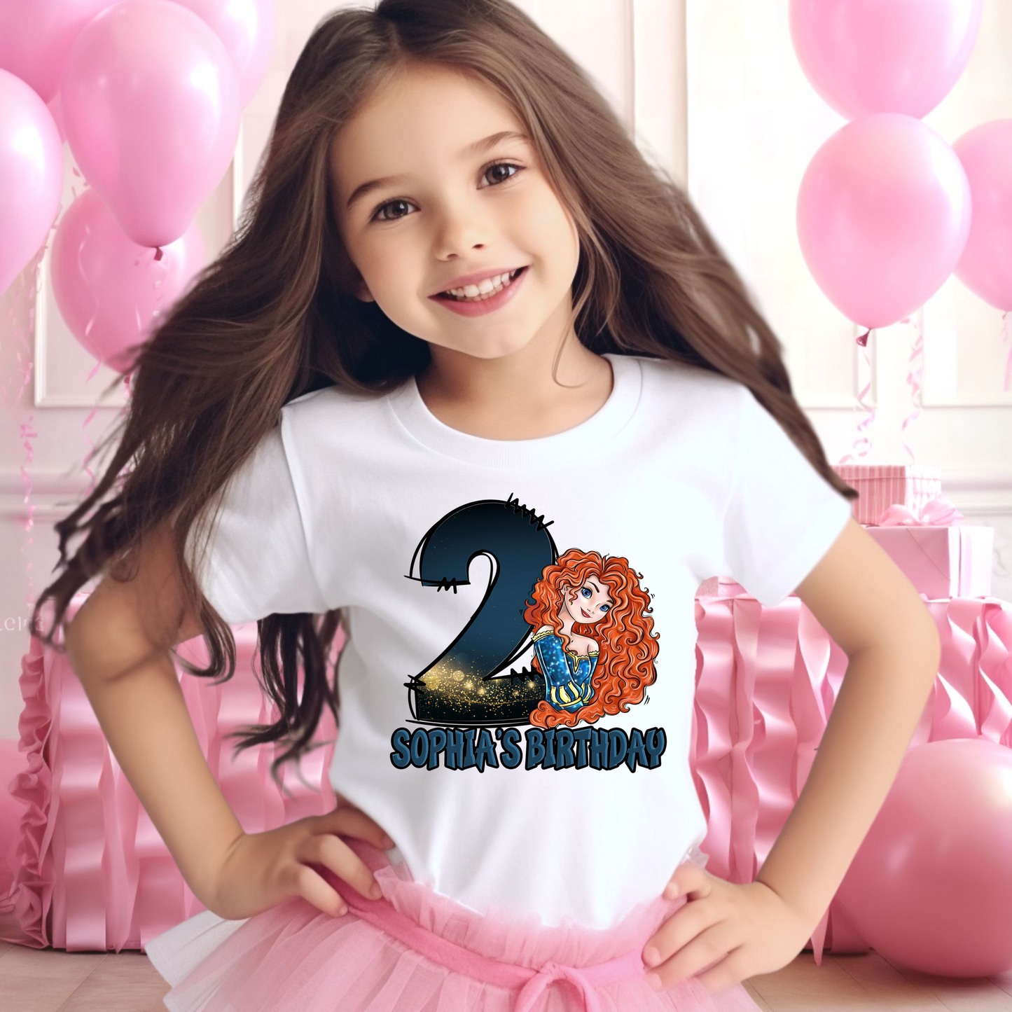Custom_Merida_Birthday Birthday Shirt