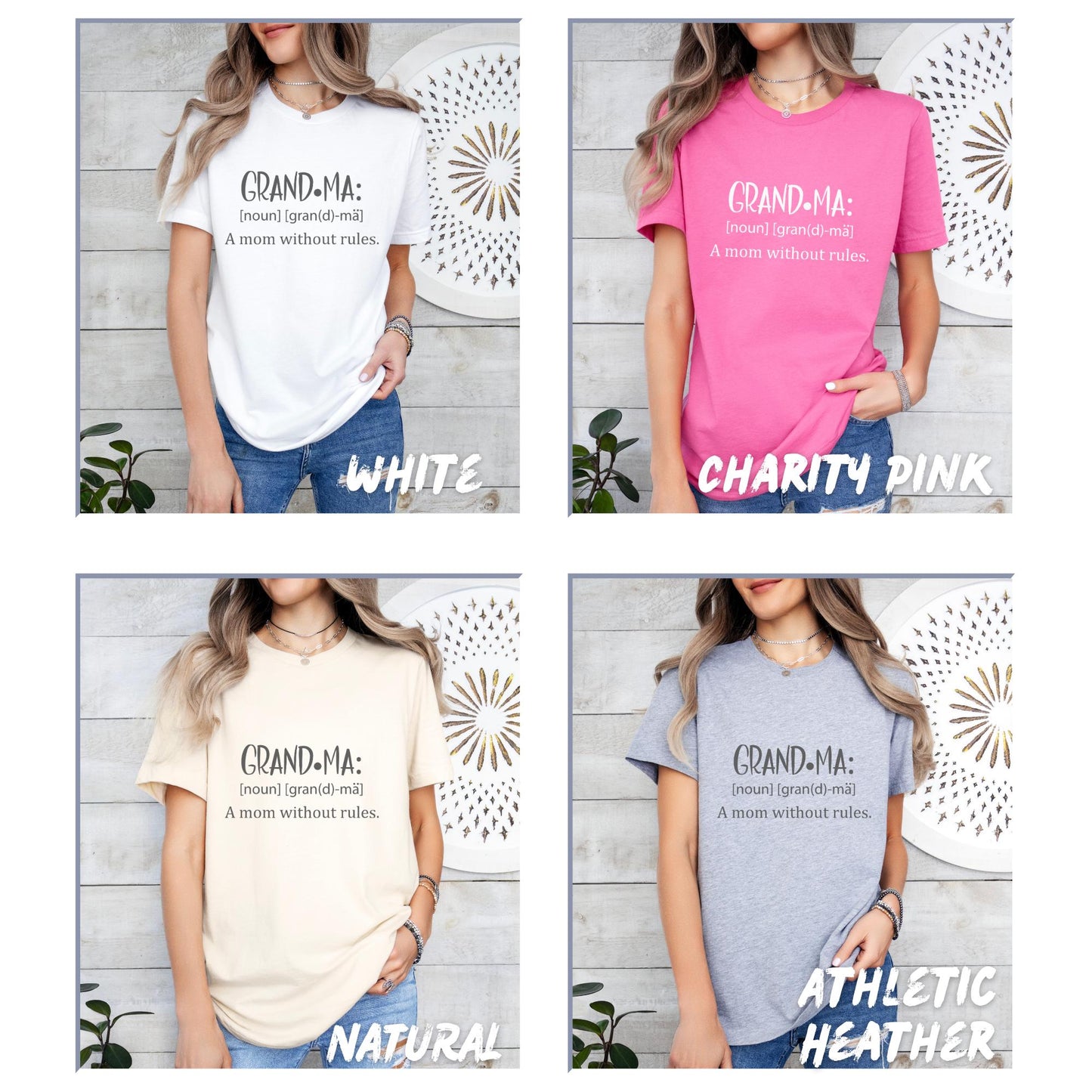 Funny Grandma Sweatshirt - Grandma Definition Crewneck - Birthday Gift for Grandma - Cozy Grandma Apparel - Cute Grandma Shirt