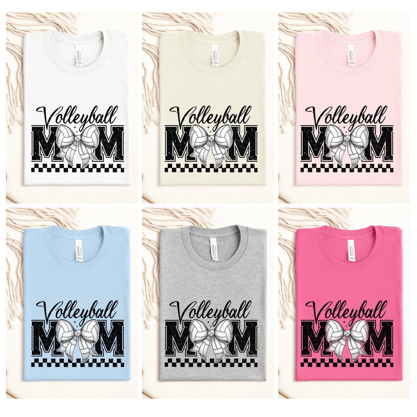 Volleyball Mom Sweatshirt Personalized Coquette Volleyball Sweatshirt with Name on Sleeve Sports Mom Shirt Sport Lover Gift