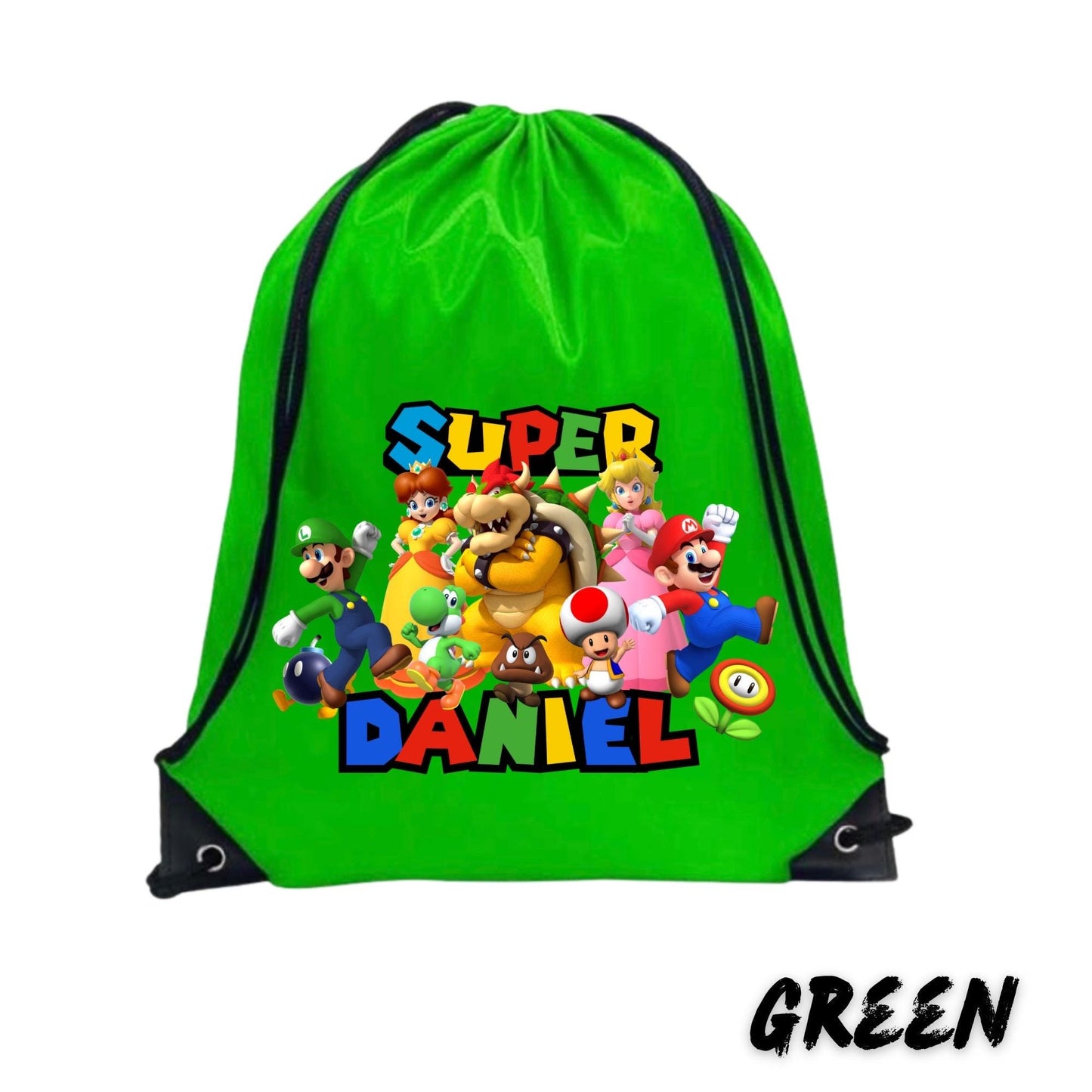 Custom *Mario*Backpack - Birthday Party Favor Bag