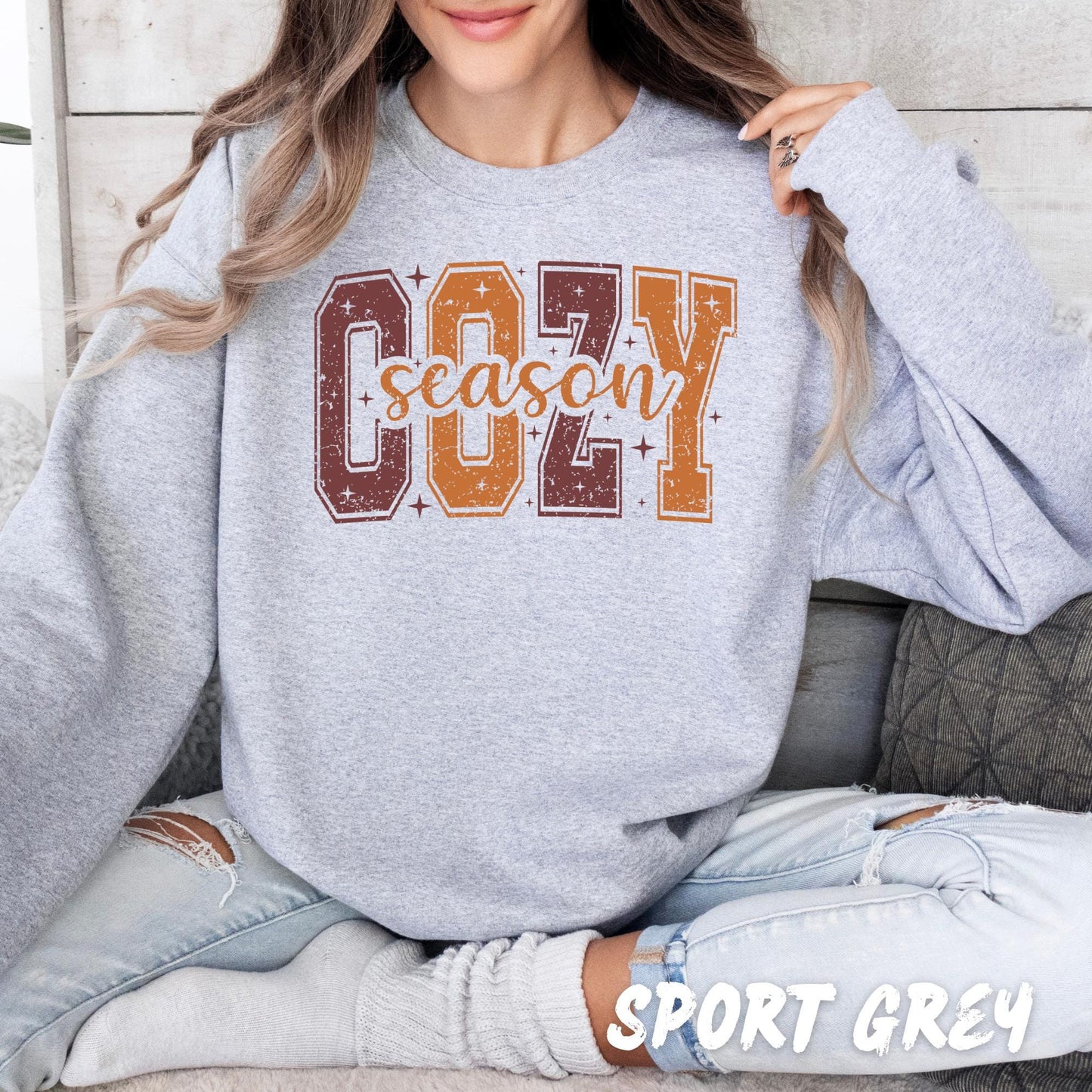 Cozy Season Sweatshirt | Fall Aesthetic Crewneck | Autumn Comfort Pullover | Fall Sweatshirt | Thanksgiving Sweater