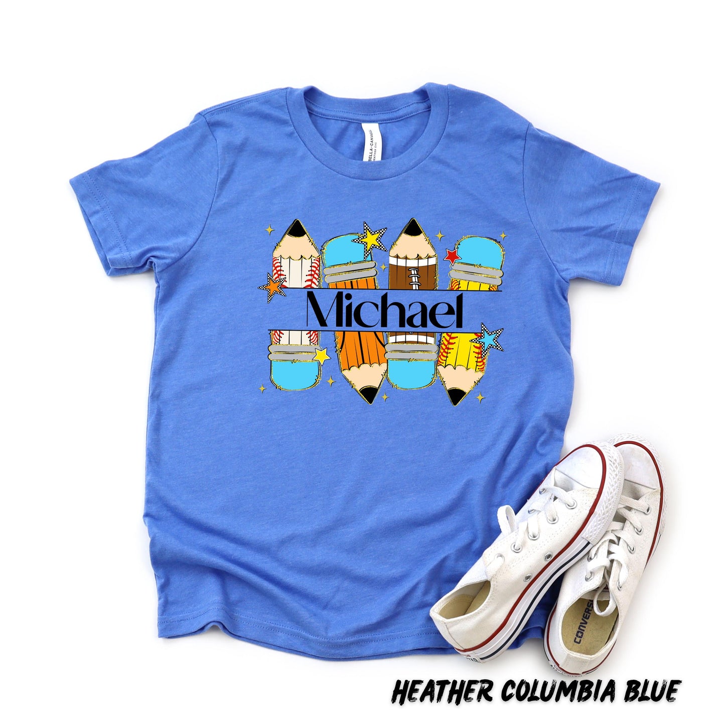 Personalized Back to School Shirt – Custom First Day of School Shirt – Cute Teacher or Student Tee - Custom Back to School Tee