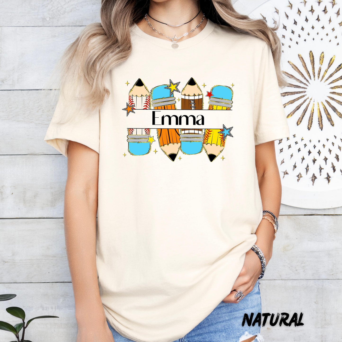 Personalized Back to School Shirt – Custom First Day of School Shirt – Cute Teacher or Student Tee - Custom Back to School Tee