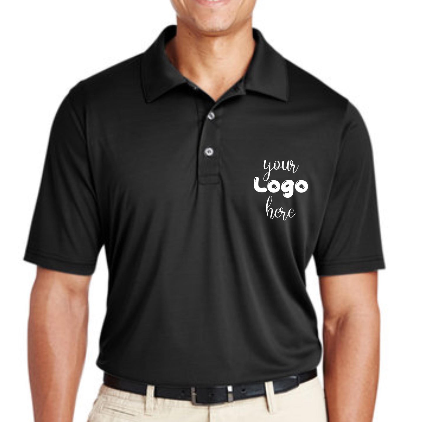 Custom Logo Polo Shirt | Personalized Work Uniform Shirt | Custom Logo Company Shirt | Unisex Business Polo | Custom Staff Shirt
