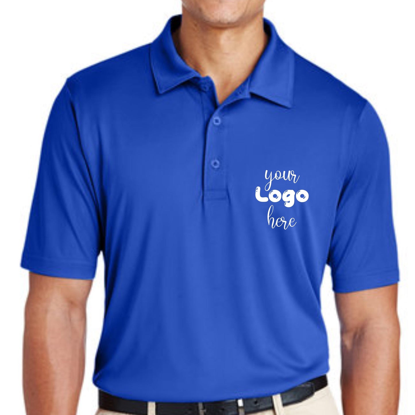 Custom Logo Polo Shirt | Personalized Work Uniform Shirt | Custom Logo Company Shirt | Unisex Business Polo | Custom Staff Shirt