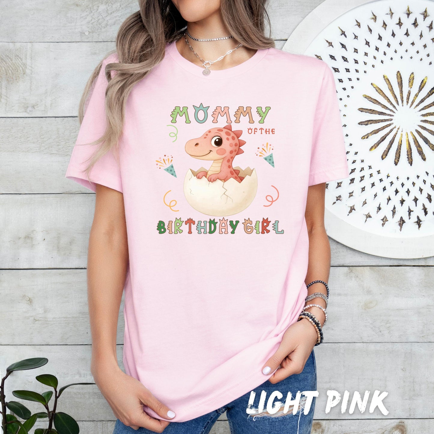 Custom Dinosaur Birthday Shirt – Personalized Name & Age Birthday Tee – Cute Baby Dino Hatching Shirt – Kids Dino Birthday Party Outfit