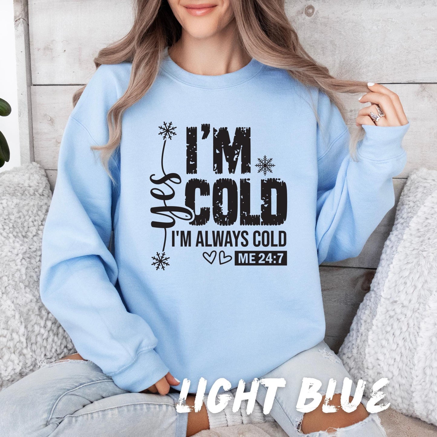 Wake Me Up When Winter Is Over Sweatshirt – Funny Winter Pullover – Cozy Unisex Sweater – Adult & Kids Cold Weather Shirt
