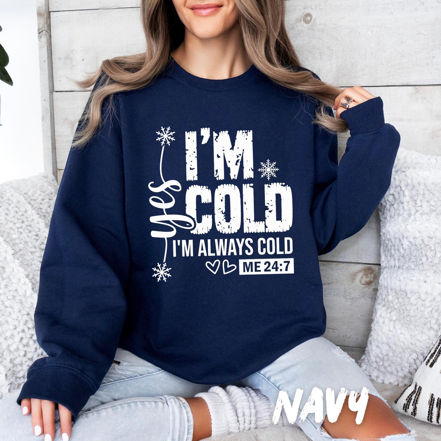 Wake Me Up When Winter Is Over Sweatshirt – Funny Winter Pullover – Cozy Unisex Sweater – Adult & Kids Cold Weather Shirt