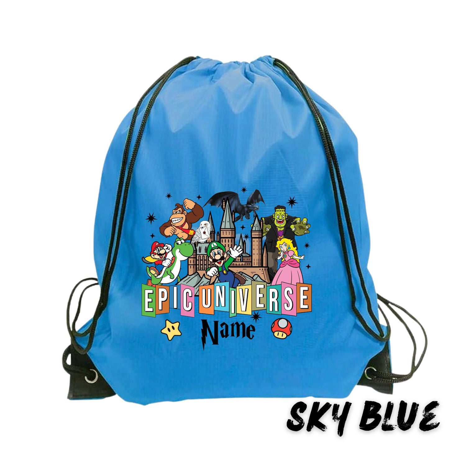 Personalized Drawstring Backpack β Custom Trip Backpack