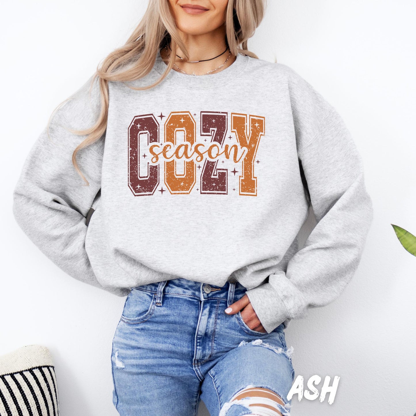 Cozy Season Sweatshirt | Fall Aesthetic Crewneck | Autumn Comfort Pullover | Fall Sweatshirt | Thanksgiving Sweater
