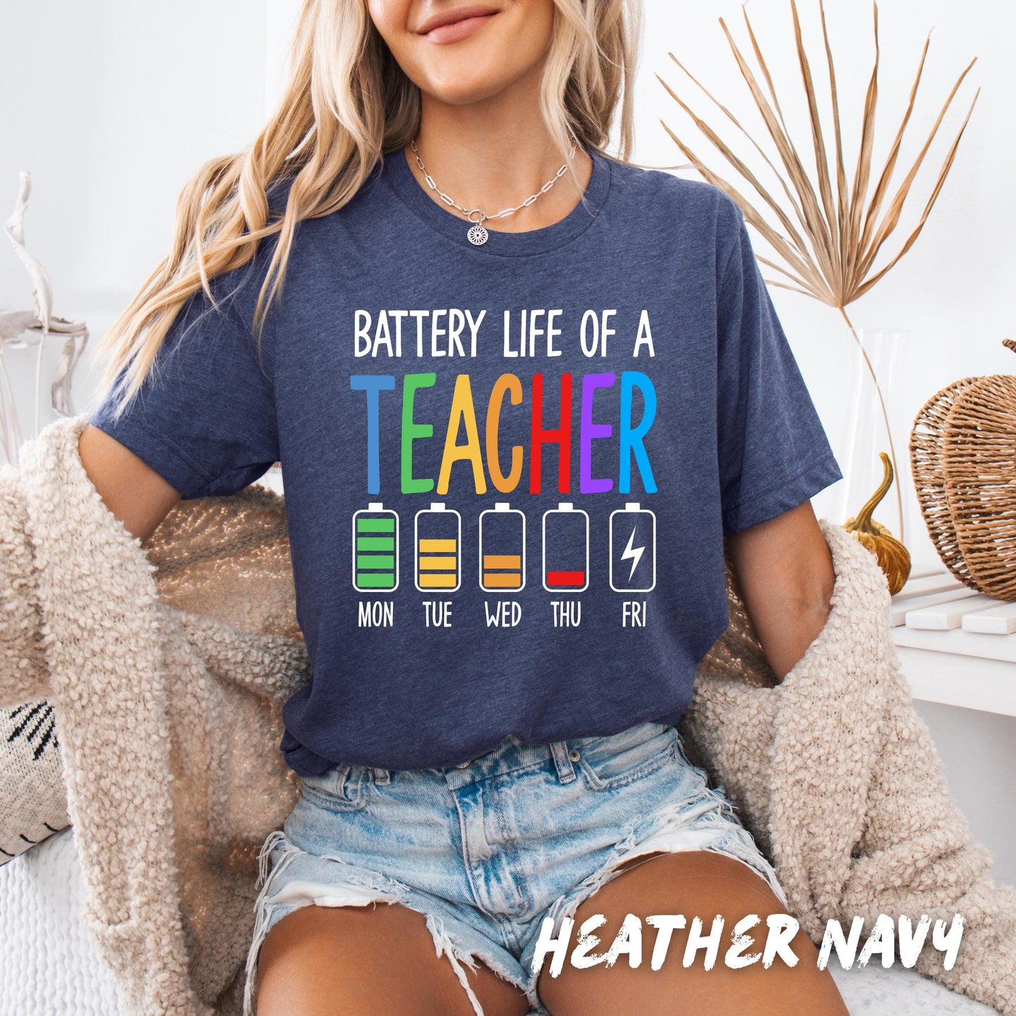 Thanksgiving Teacher Shirt - One Thankful Teacher Turkey Graphic Tee, Fall Teacher Shirt, Cute Autumn Holiday Top, Teacher Appreciation Gift