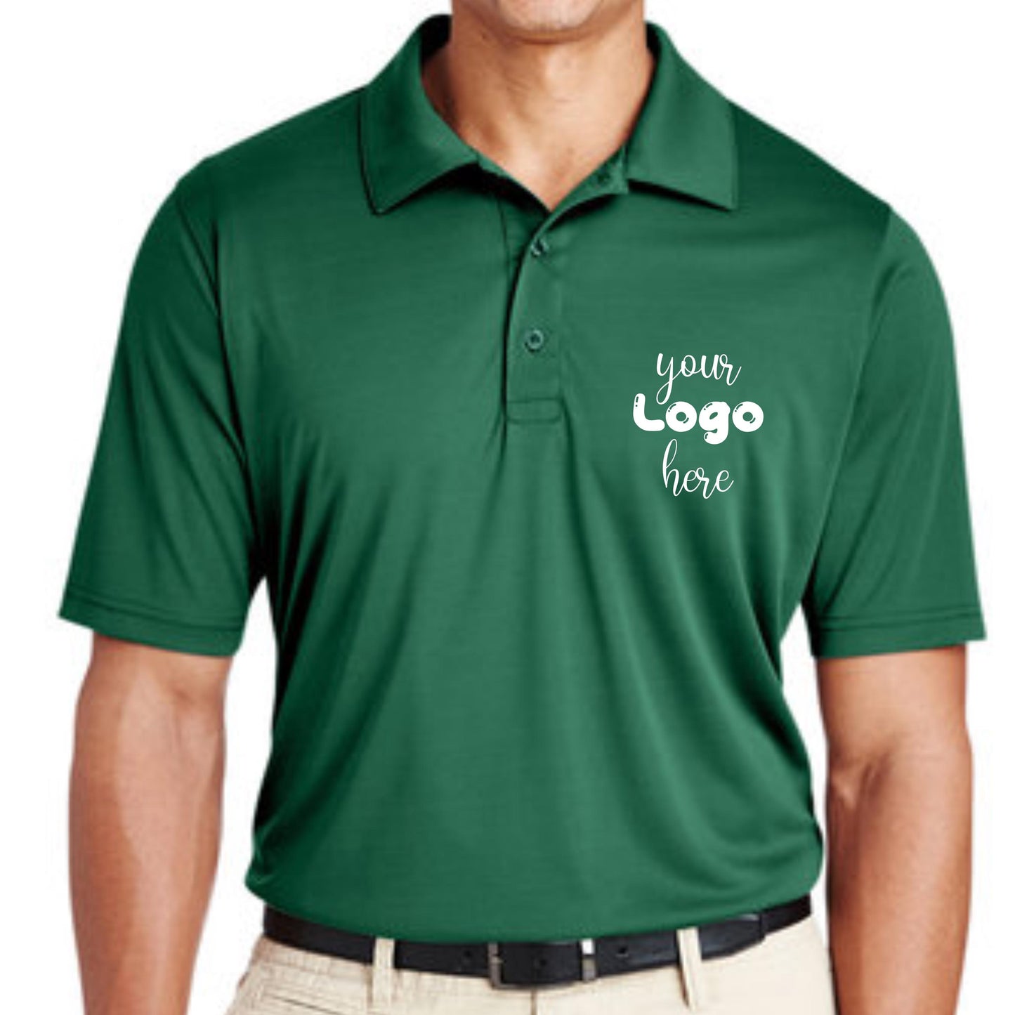 Custom Logo Polo Shirt | Personalized Work Uniform Shirt | Custom Logo Company Shirt | Unisex Business Polo | Custom Staff Shirt