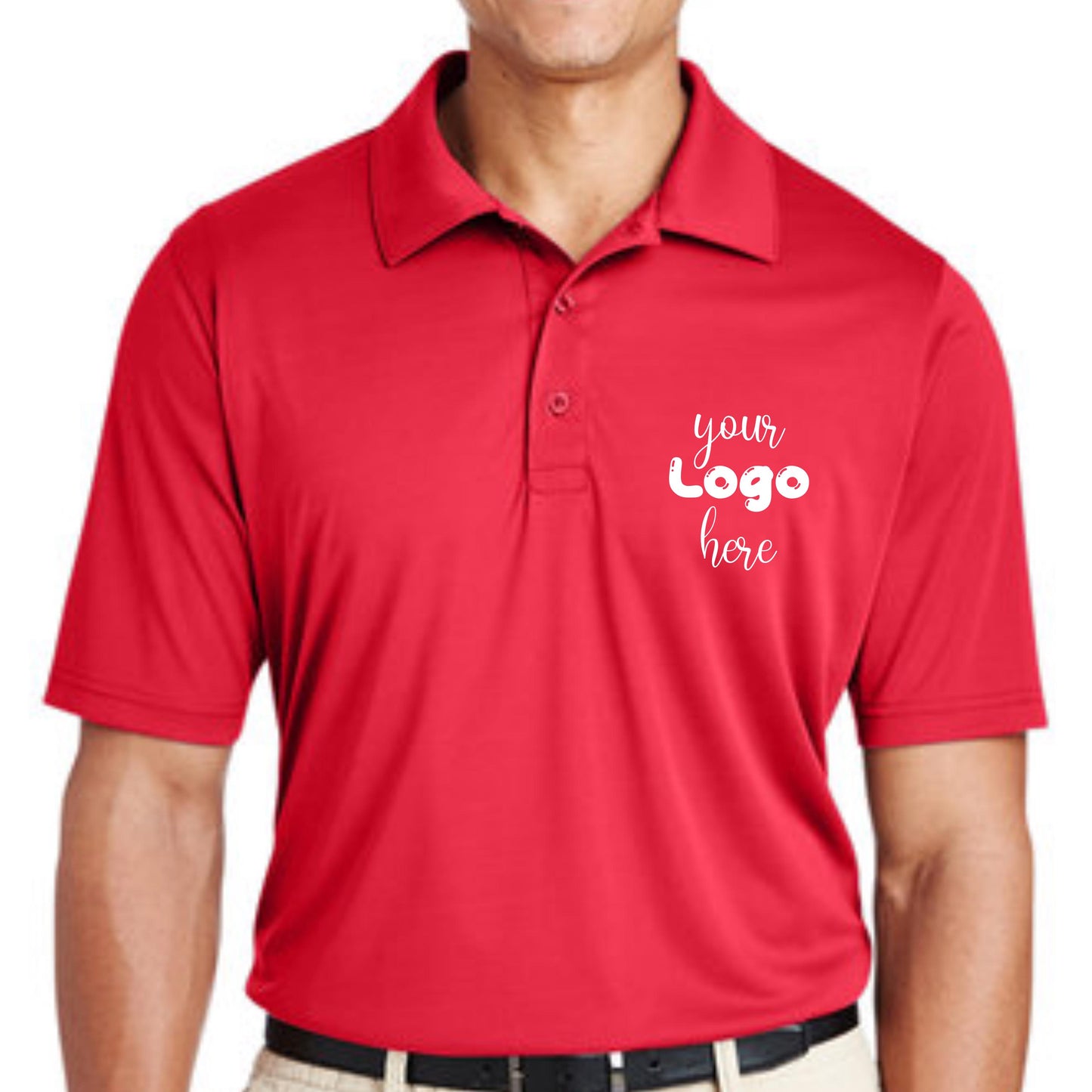 Custom Logo Polo Shirt | Personalized Work Uniform Shirt | Custom Logo Company Shirt | Unisex Business Polo | Custom Staff Shirt