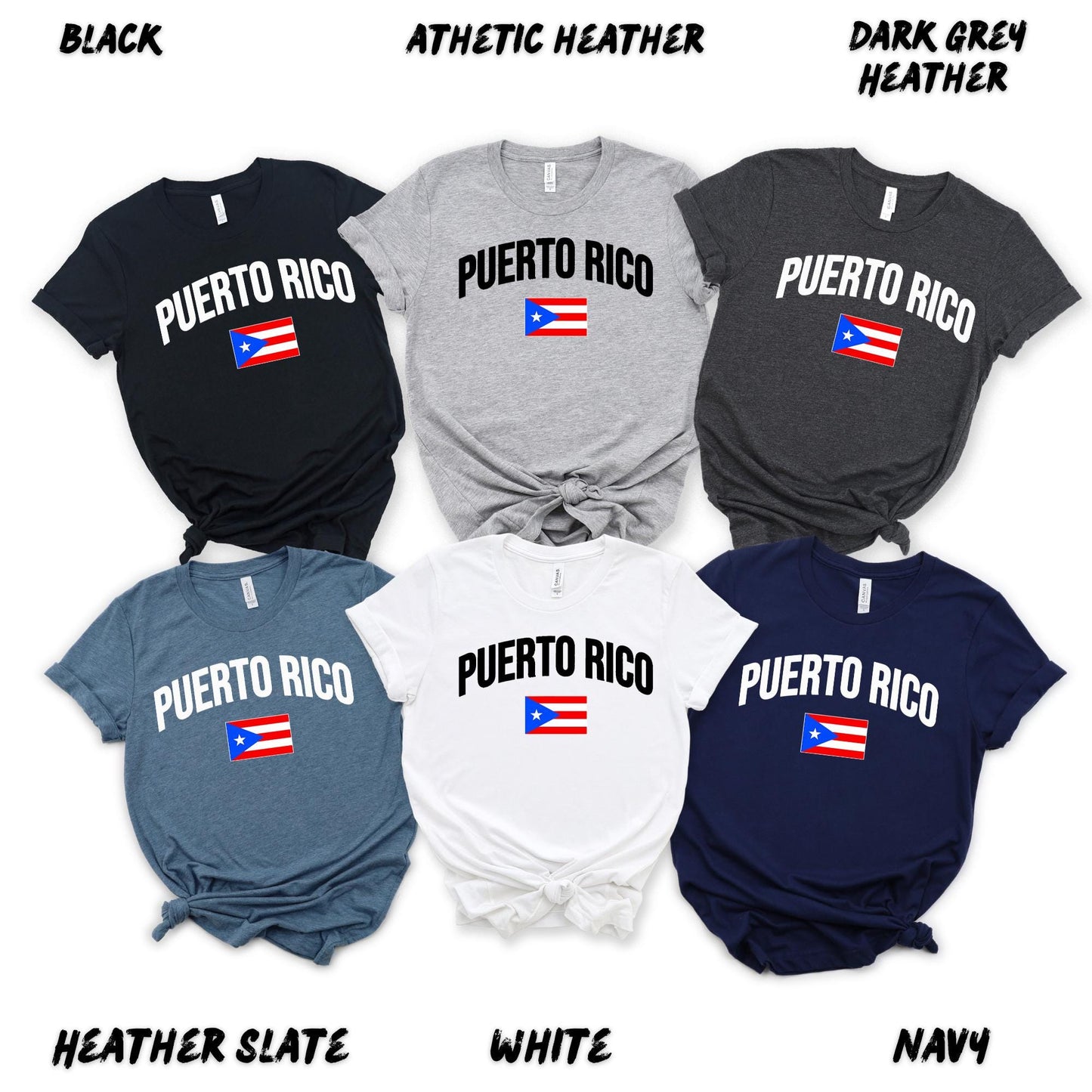 Puerto Rico Shirt β Unisex Puerto Rican Flag T-Shirt, Boricua Pride Tee, Heritage Gift for Men & Women