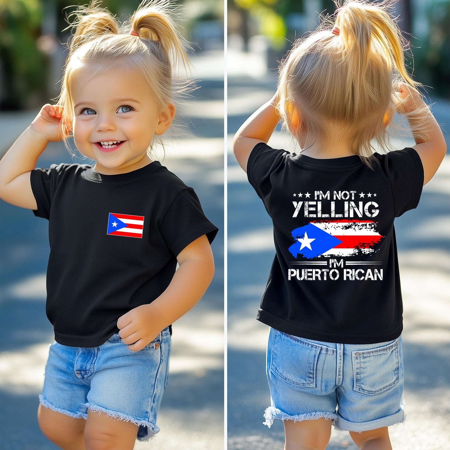 Puerto Rican Shirt - I’m Not Yelling I’m Puerto Rican T-Shirt – Unisex Puerto Rico Flag T-Shirt, Unisex Boricua Gift