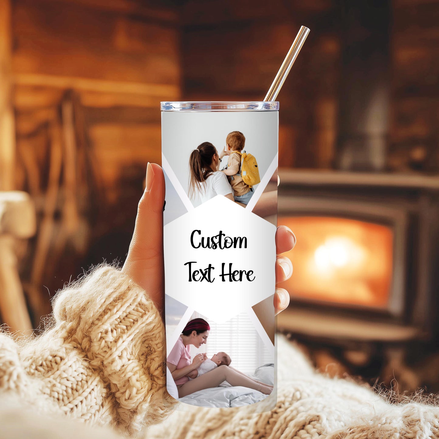 Mother’s Day Tumbler 20oz, Gift for Mom, Personalized Mom Cup, New Mom Gift, Cute Coffee Tumbler for Mama, Mom Birthday Gift