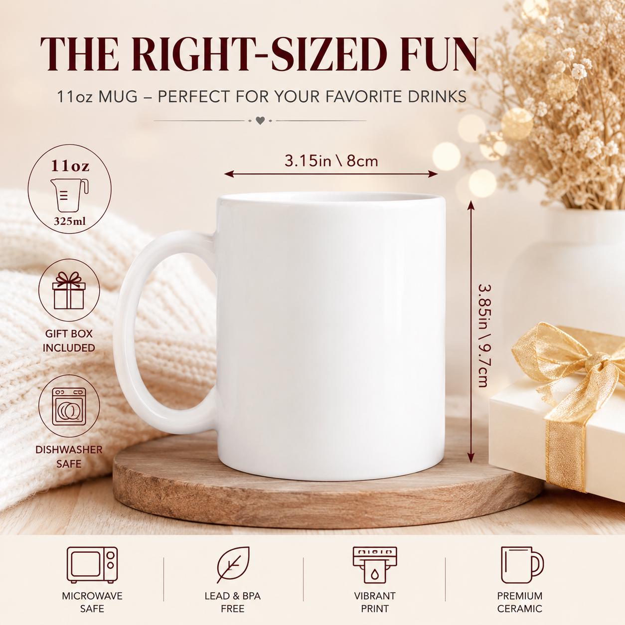 Personalized Dad EST Mug, Pregnancy Announcement for Dad, Father’s Day Gift for New Dad, Custom Dad To Be Mug, First Time Dad Coffee Mug