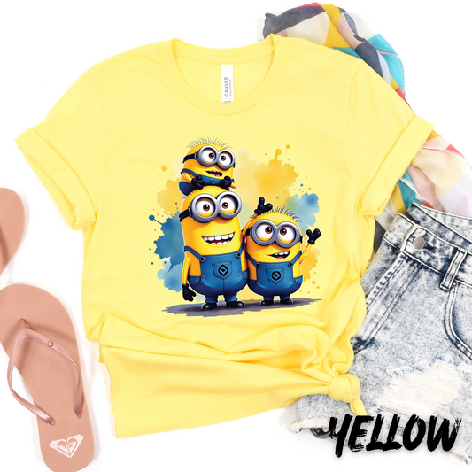 _Minion_Splash Family Matching Shirts