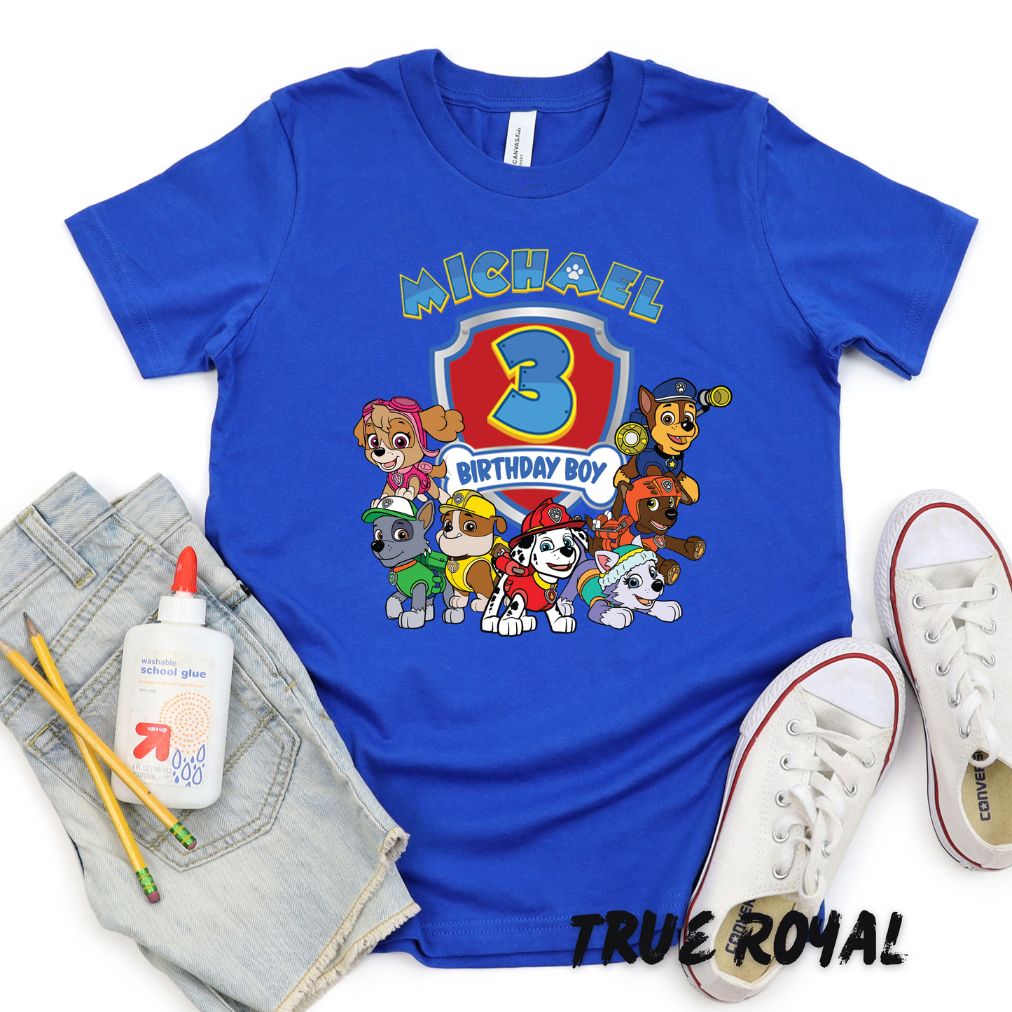 Personalized_Paw_Patrol_Birthday Boy Shirts for Kids and Adults