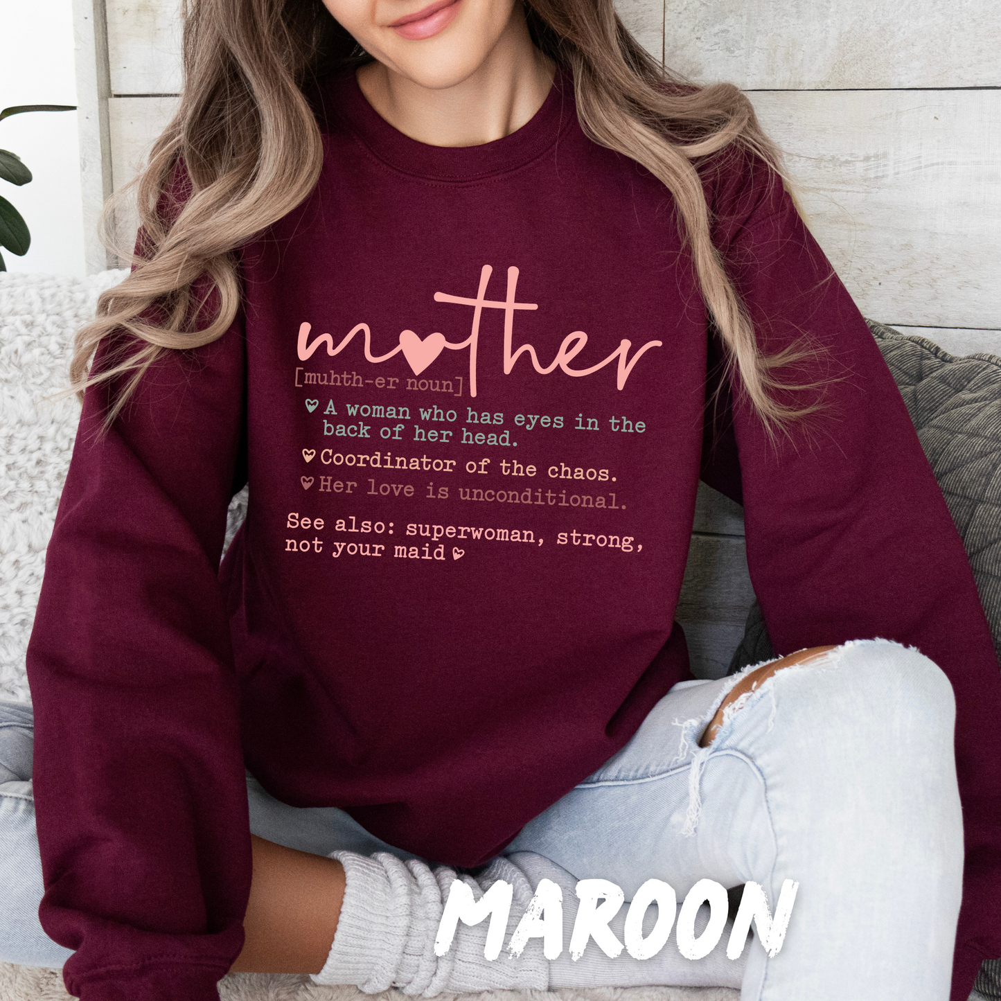 Mother Definition Sweatshirt  - Mother's Day Gift