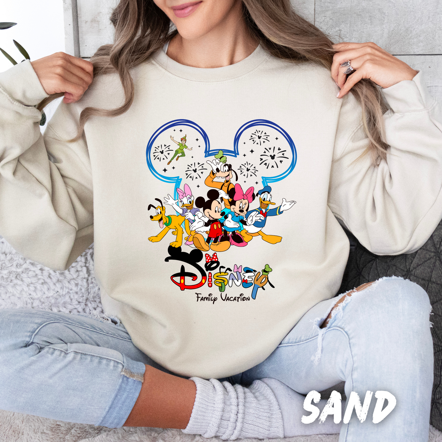 Unisex Matching Family Vacation 2025 Sweatshirt for Adults and Kids T29 T210
