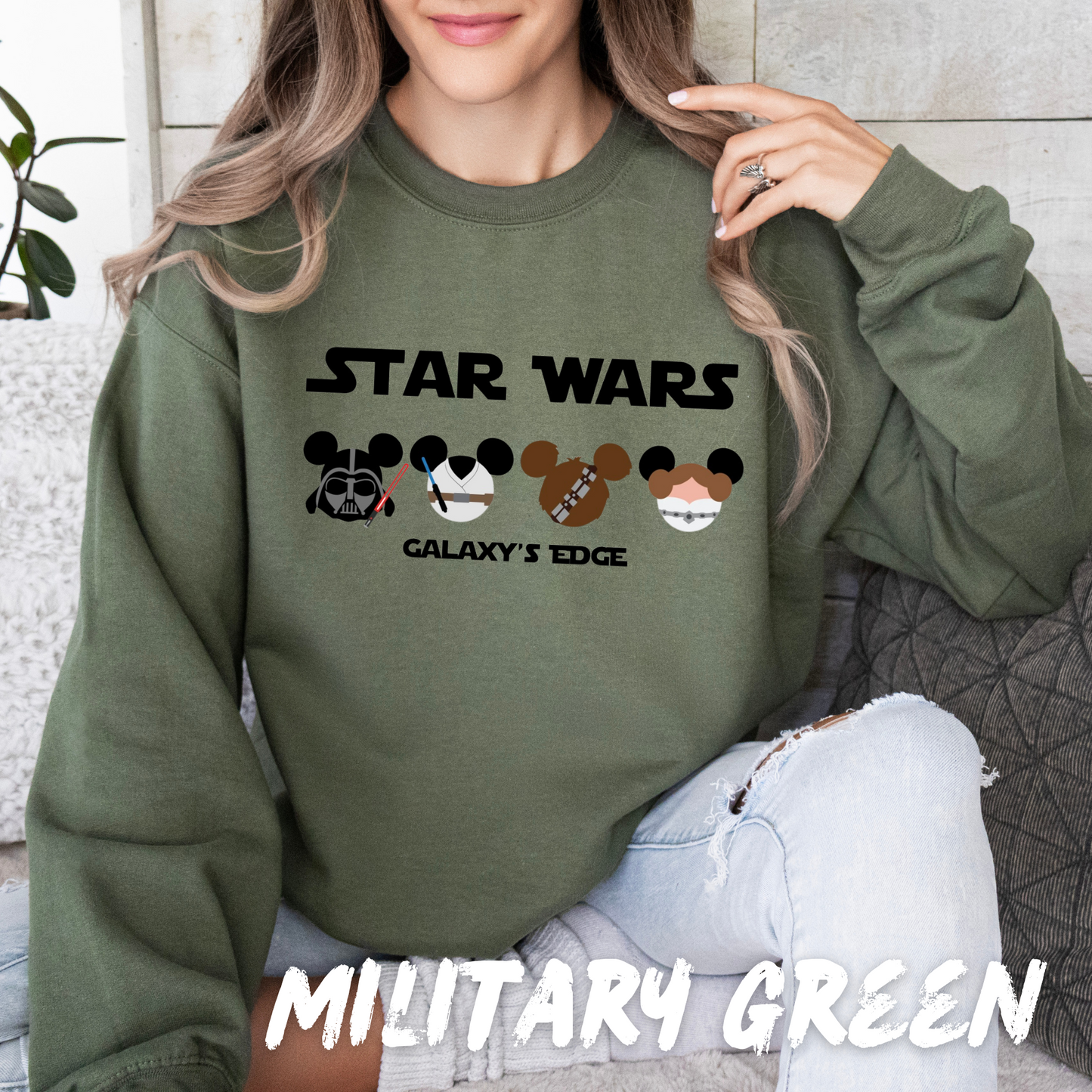 Star-Wars-Matching Sweatshirt adults and kids