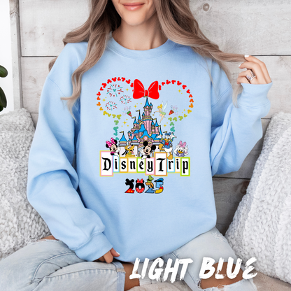 Unisex Matching Family Vacation 2025 Sweatshirt for Adults and Kids T215 T216