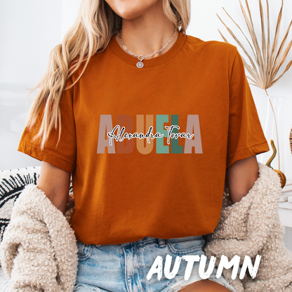 Custom Unisex Gramma Shirt with her name