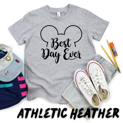 Best Day Ever Shirts Unisex for Adults & Kids – Matching Family Vacation Outfits