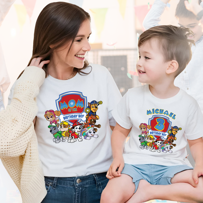 Personalized_Paw_Patrol_Birthday Boy Shirts for Kids and Adults