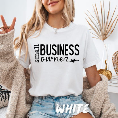 Small Business Owner Shirt for Entrepreneur