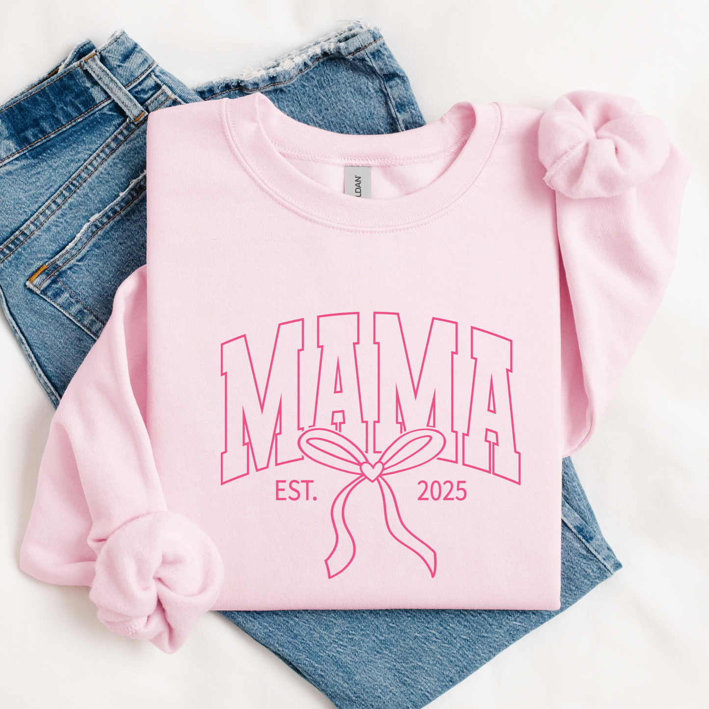 Personalized MAMA Est. Sweatshirt  - Mother's Day Gift