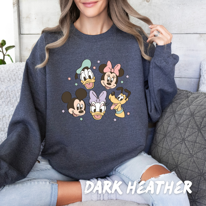 Retro Couple-Family Matching Sweatshirt
