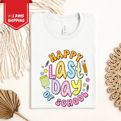 Custom Last Day of School - Kinder Graduation Shirt