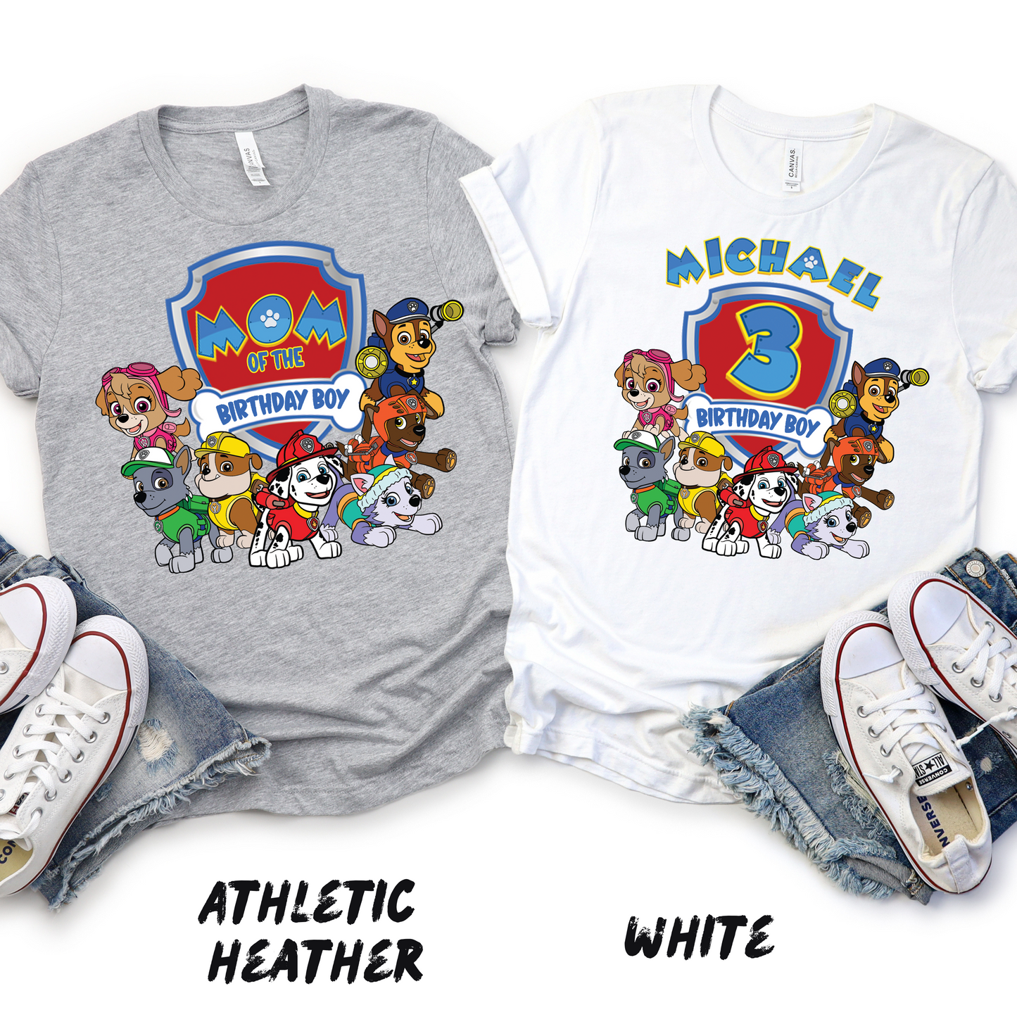 Personalized_Paw_Patrol_Birthday Boy Shirts for Kids and Adults
