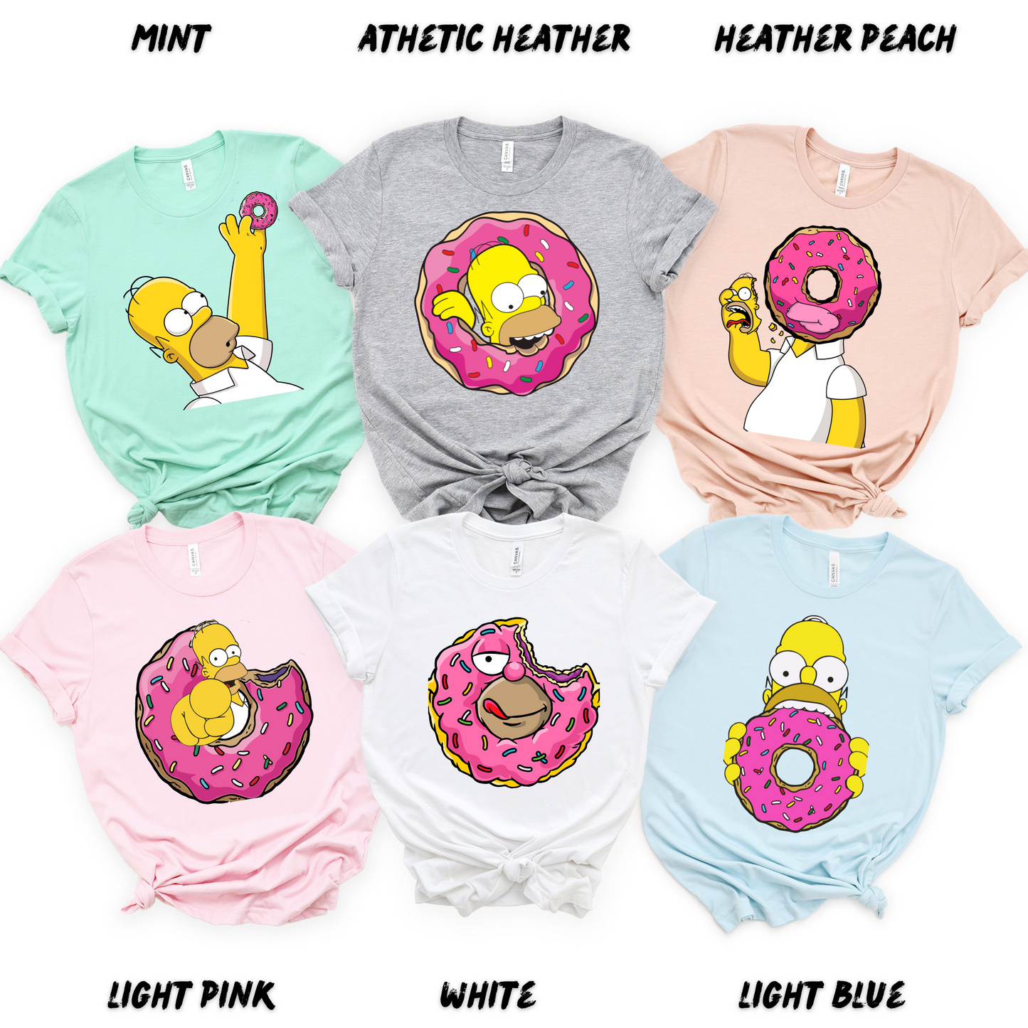 Funny Homer_Simpson Donut Shirt