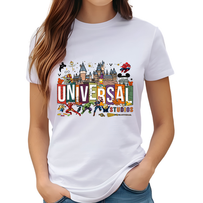 Universal_Studios Unisex Matching Shirt