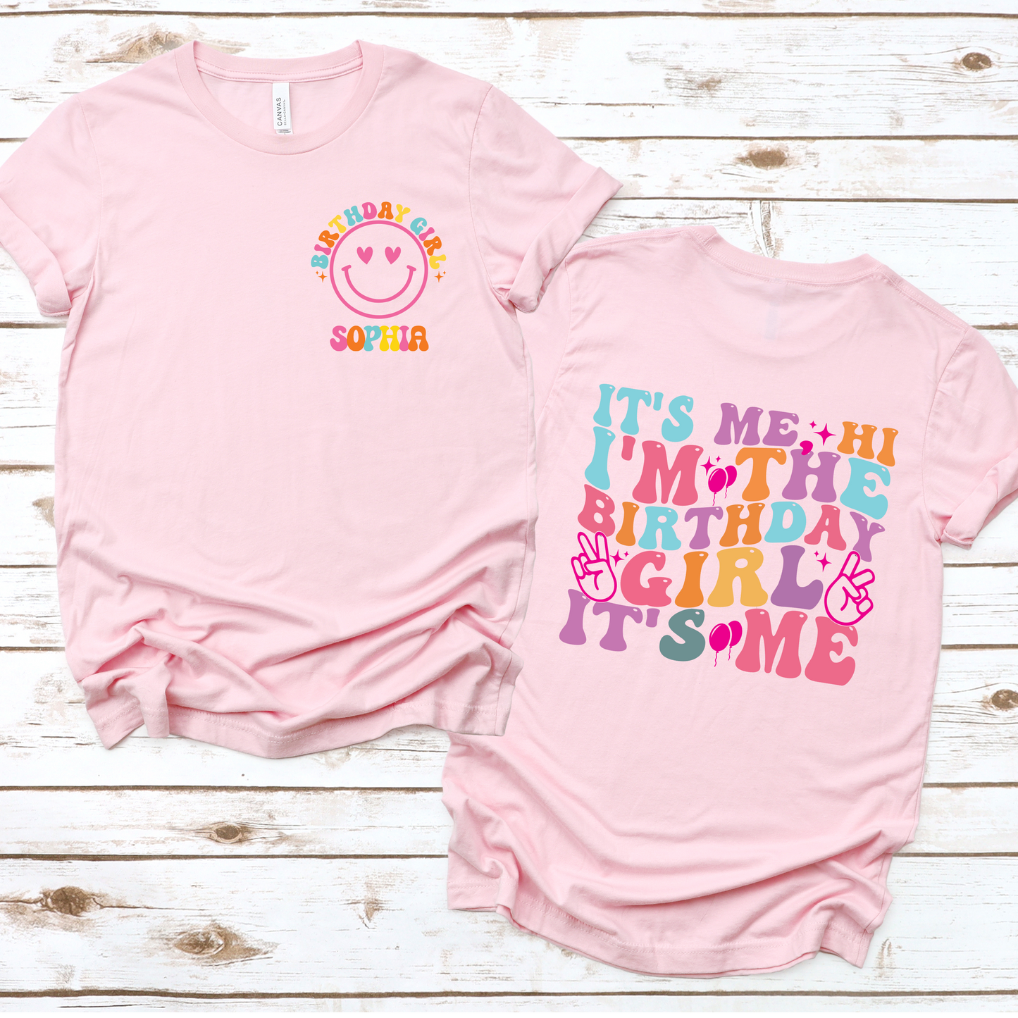 My Birthday Era Personalized Shirt for Kids and Women